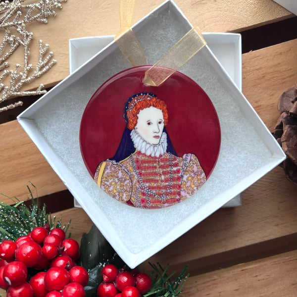 The Tudors Individual Ceramic Christmas Tree Ornaments