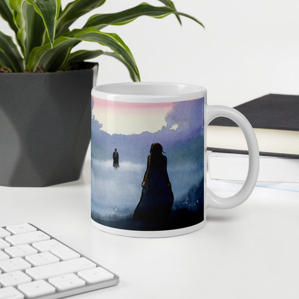 Pride and Prejudice Mug with Mr Darcy and Elizabeth Bennet from the 2005 film