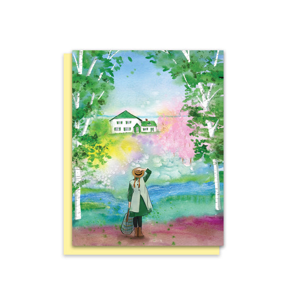 Anne of Green Gables Watercolor Notecard